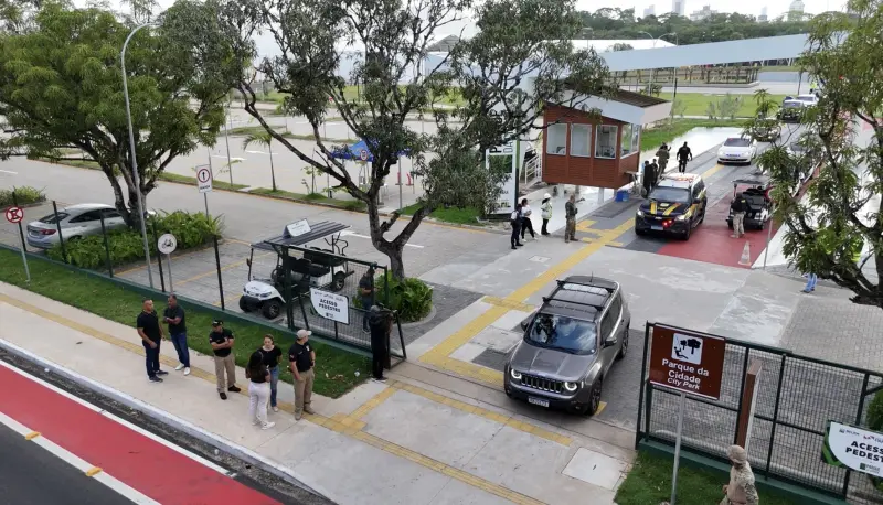 notícia: Órgãos de segurança realizam simulação de escolta de autoridades para Cúpula dos Líderes, em Belém
