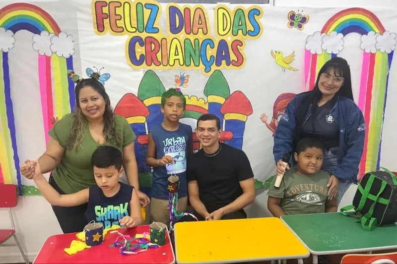 notícia: Natea Caetés realiza programação para crianças e acompanhantes