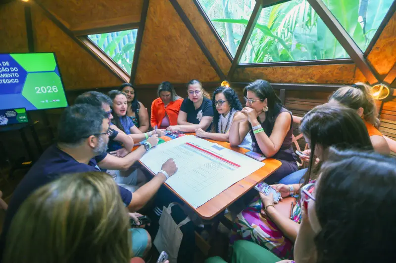 notícia: Santa Casa do Pará realiza planejamento estratégico para 2026