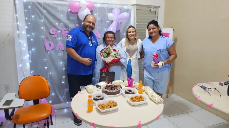 notícia: Hospital Galileu celebra aniversários de pacientes proporcionando reencontros 