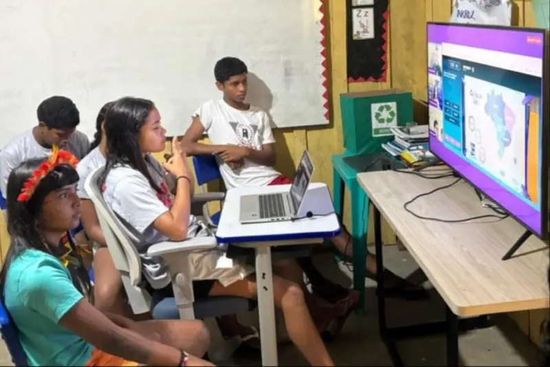 notícia: Professora de educação indígena do Pará recebe menção honrosa no Prêmio Toda Matéria