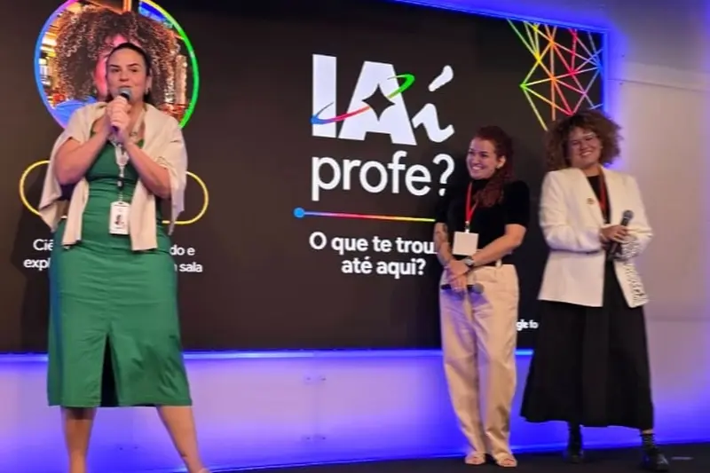 notícia: Educadoras paraenses, vencedoras do Prêmio de Inovação na Educação, visitam o Google 