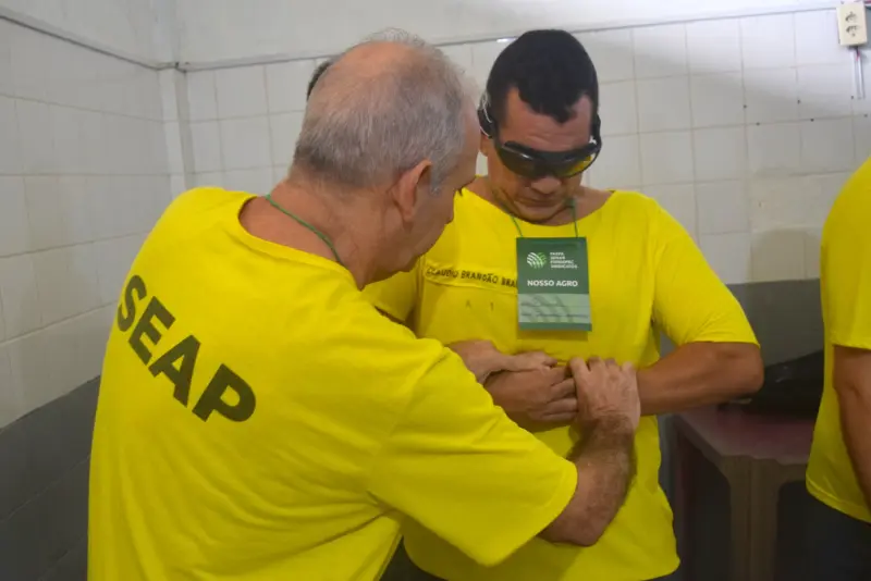 notícia: Capacitação em Primeiros Socorros fortalece ações de ressocialização em Santa Izabel