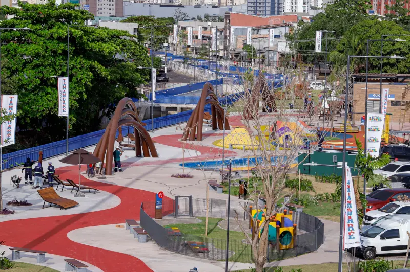 notícia: Parque Linear da Nova Tamandaré será entregue com terminal hidroviário e se consolida como novo espaço de lazer e mobilidade em Belém