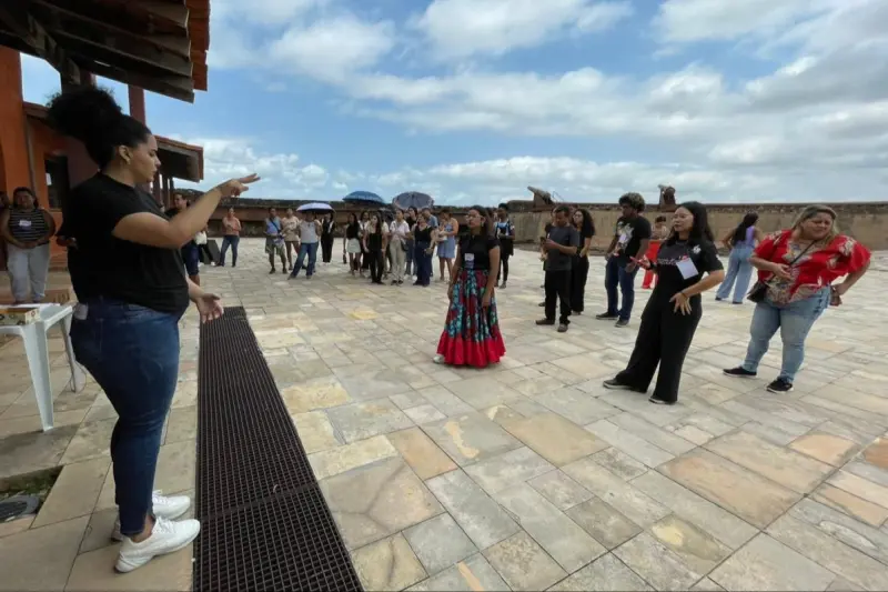 notícia: Ação “Amazônia em Libras” leva inclusão e cultura ao Forte do Presépio, com apoio da Secult