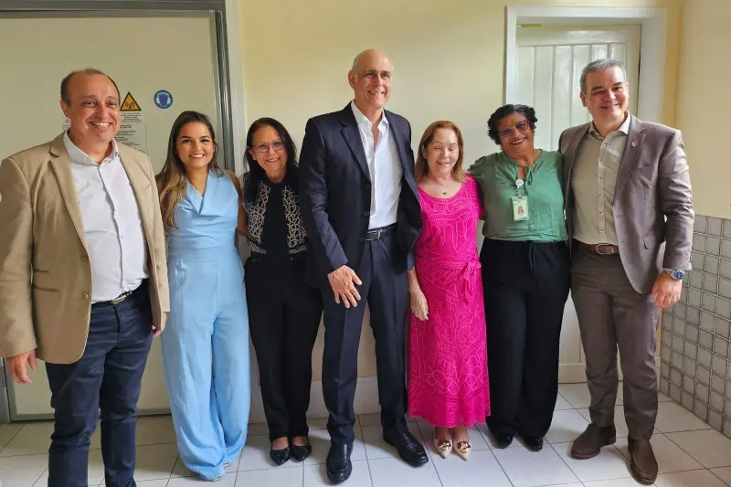notícia: Sespa participa de visita institucional da Itália e do Vaticano ao Hospital Instituto Francisco Perez, em Marituba