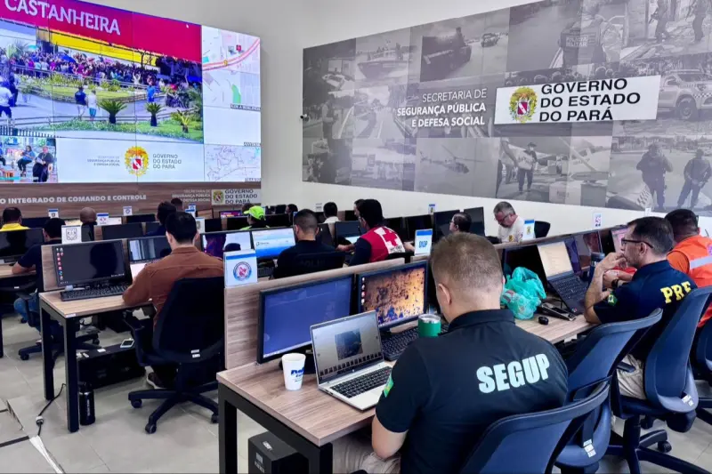 notícia: COP30 mobiliza dez mil agentes e mais de 700 viaturas do Sistema Estadual de Segurança Pública