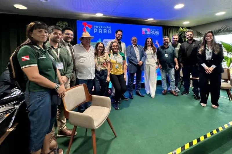 notícia: Ideflor-Bio apresenta primeiro painel no Pavilhão Pará durante a COP30