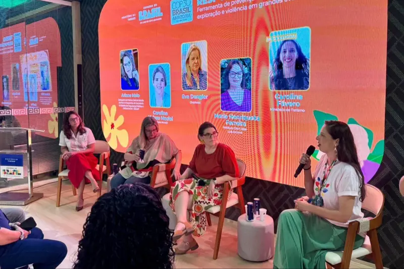 notícia: Operação "Curupira Mirim" é destaque em painel promovido pelo Ministério do Turismo, na COP30