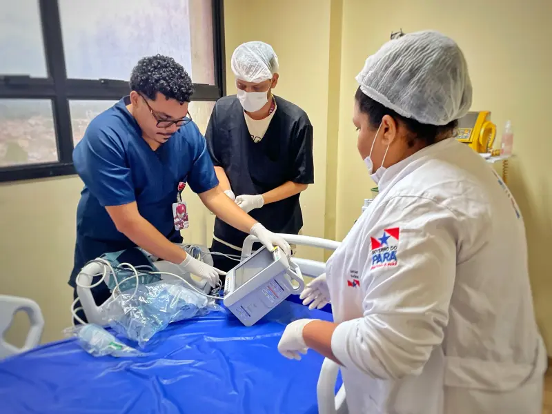 notícia: Hospital Abelardo Santos tem profissionais qualificados para ação rápida em emergências 