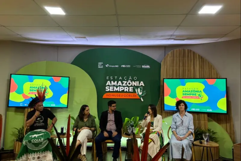 notícia: Semas apresenta avanços do Pará em cadeias da bioeconomia em painel do BID na COP 30