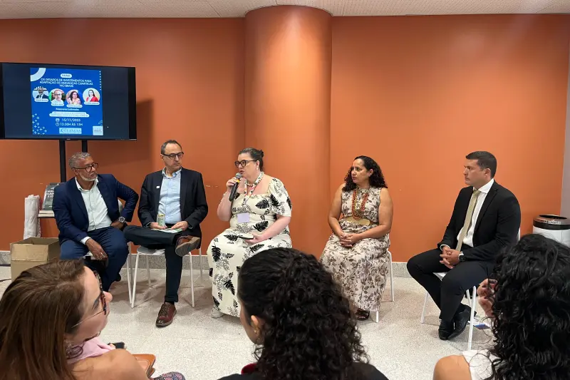 notícia: PGE marca presença na COP30 com debates sobre adaptação climática e desafios socioambientais na Amazônia