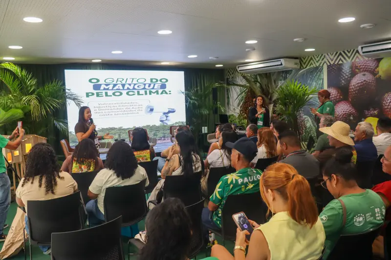 notícia: Grito dos Manguezais ecoa na COP30 e reforça anseio por Justiça Climática 