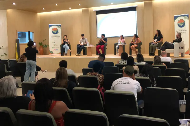 notícia: Ideflor-Bio, Ufra e IFT promovem encontro com facilitadores da bioeconomia