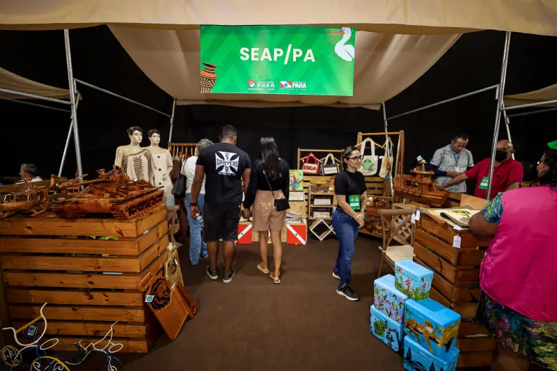 notícia: Seap apresenta projetos de ressocialização no Pavilhão Pará-Municípios durante a COP30